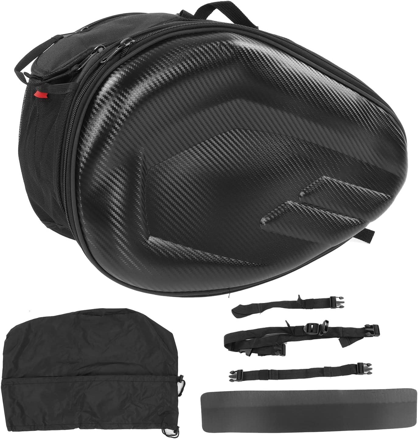 Aramox Motorcycle Saddle Bag, 1 Pair Motorcycle Saddle Bag 600D Oxford