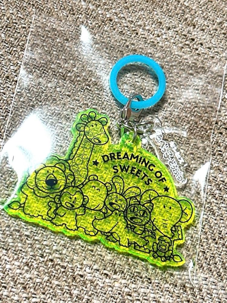 クリアチャーム ELLY レア 限定バイカラーサテンシュシュ イニシャルチャーム付き