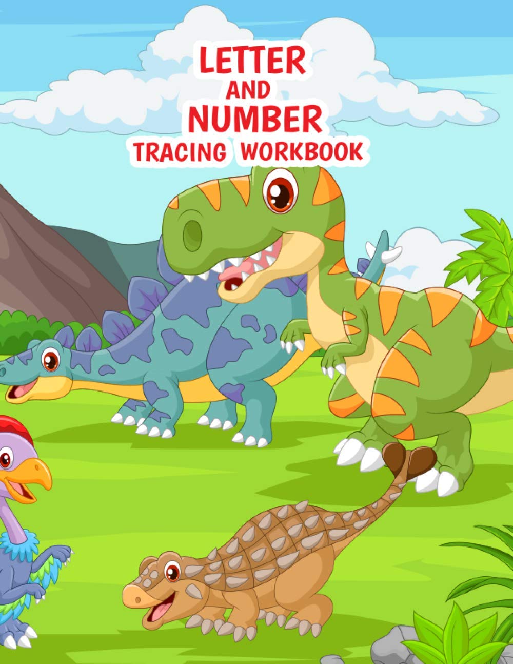 Buy Letter And Number Tracing Workbook: Practice for Kids with Pen ...
