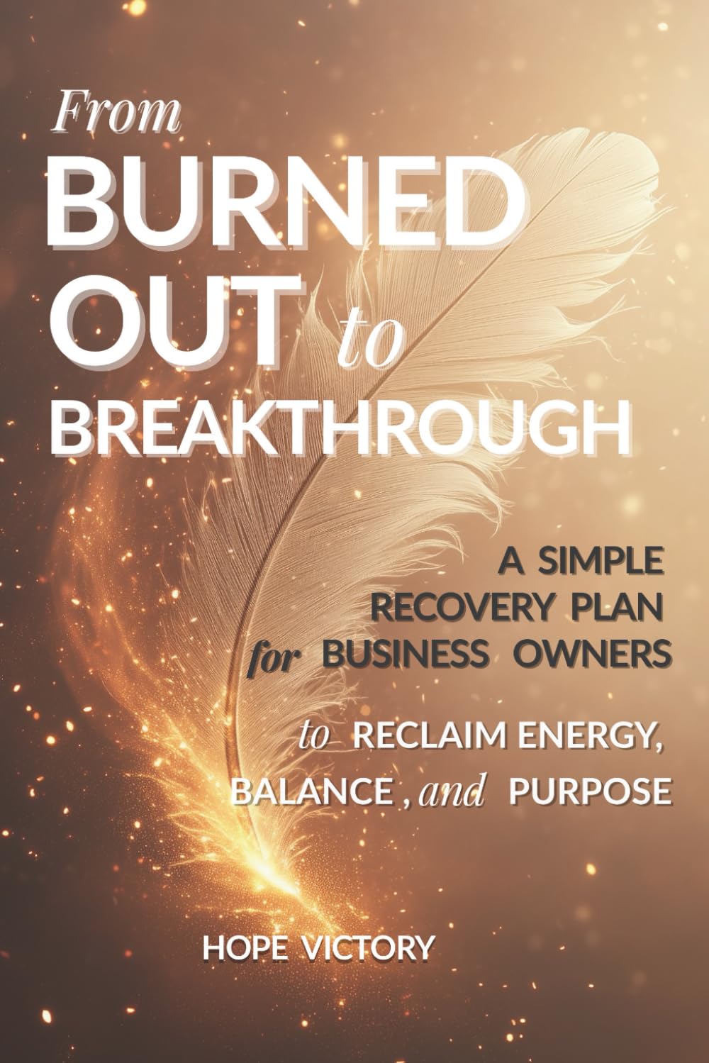 From Burned Out to Breakthrough: A Simple Recovery Plan for Business Owners to Reclaim Energy, Balance, and Purpose