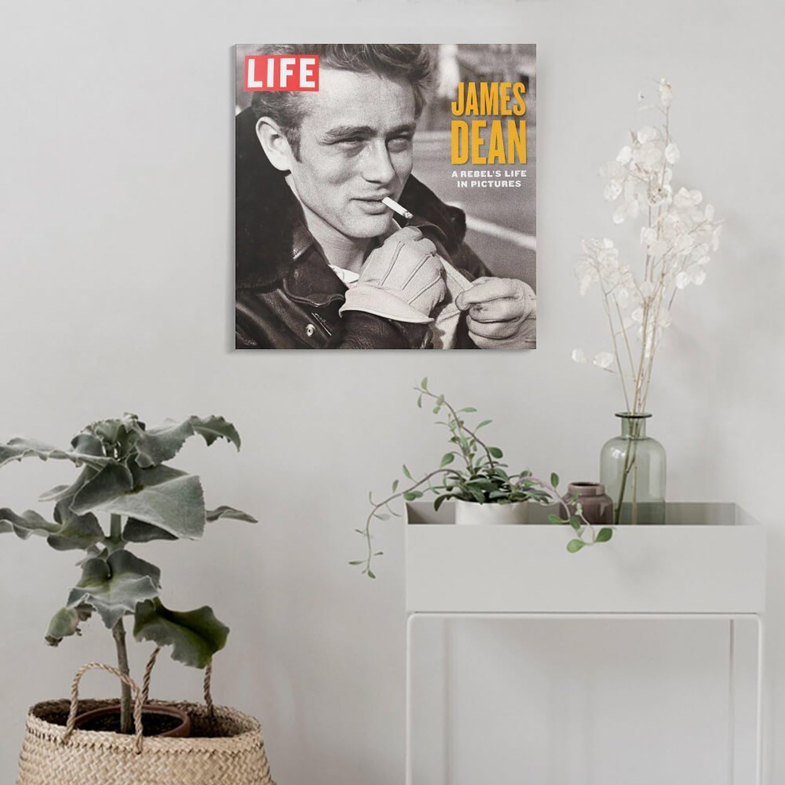 James Dean ポスター Amazon.co.jp: 絵画風 壁紙ポスター （はがせるシール式