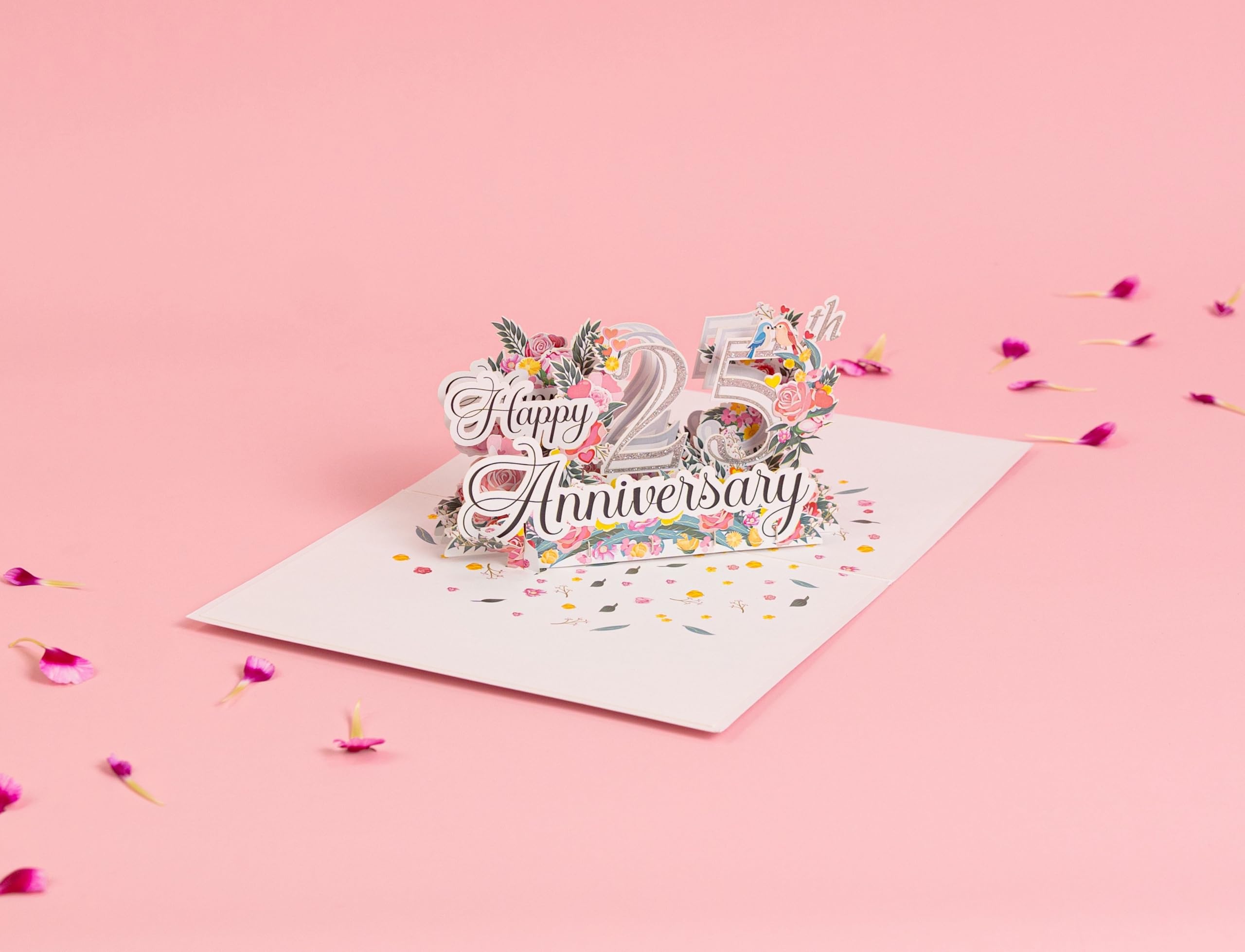 リヤドロ　7045  Happy Aniversary Amazon.com : PQ Bees Happy 25th Anniversary Cards, Wedding