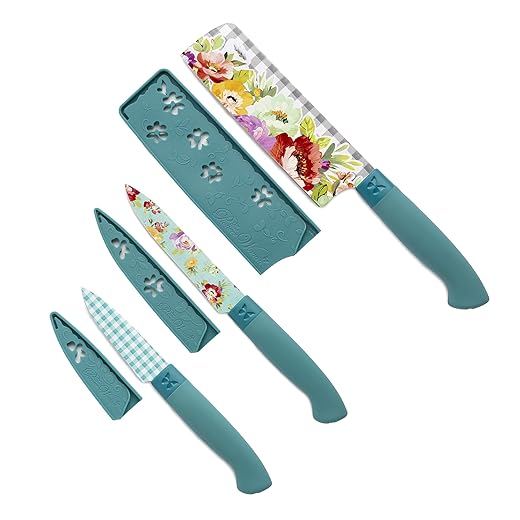 TPW Ltd The Pioneer Woman Sweet Romance 3-Piece Stainless Steel Knife Set