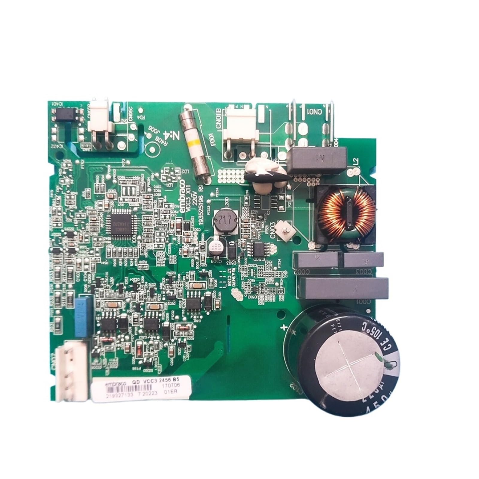 Fridge Mainboard Refrigerator Inverter PCB Board Controling Modeul VCC3-X11/193525196 R9 ，Compatible for Haier