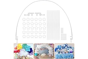 RUBFAC Small Balloon Arch Kit for Table