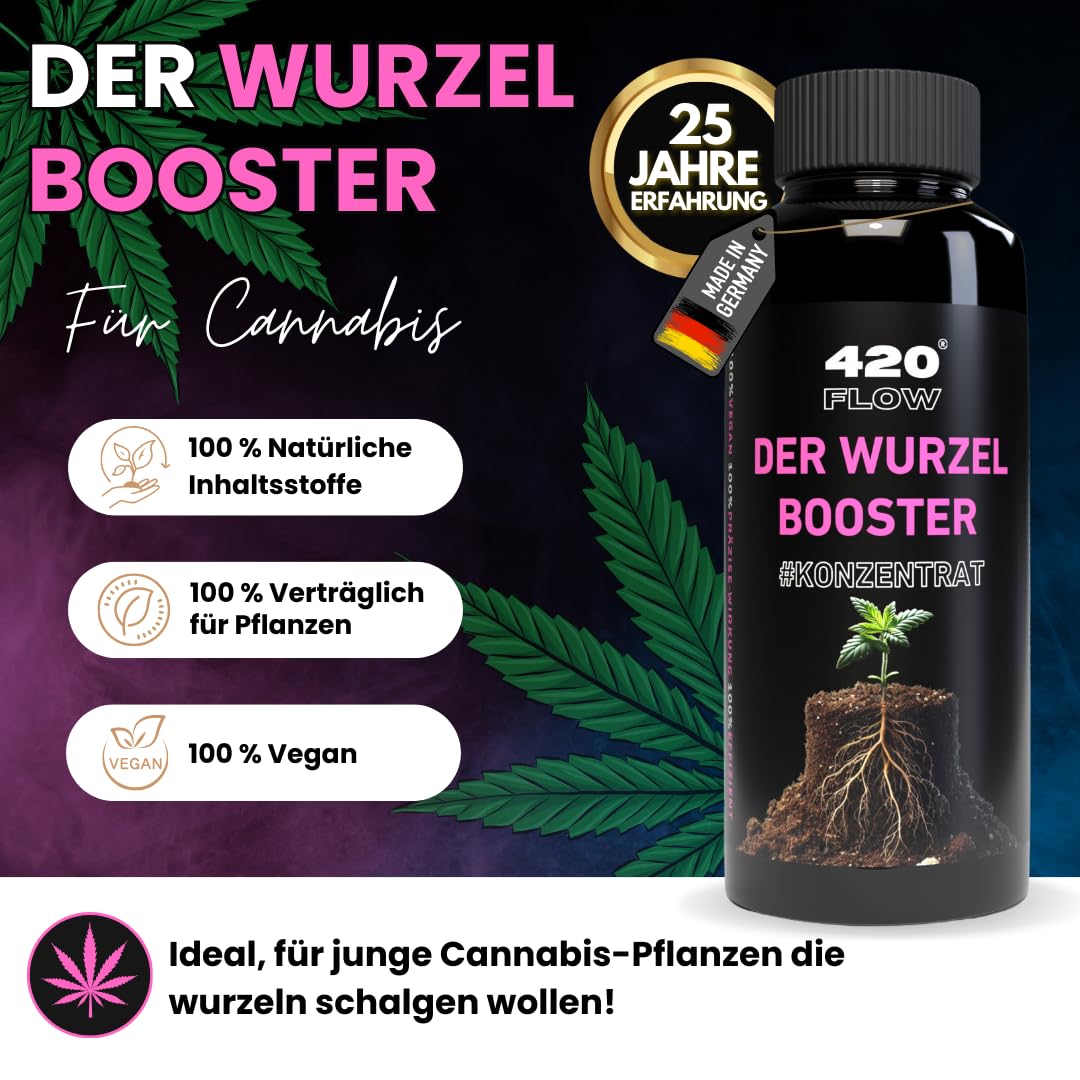Cannabis Dünger Set 1000ml - Organischer Hanfdünger Für Wachstum & Blüte
