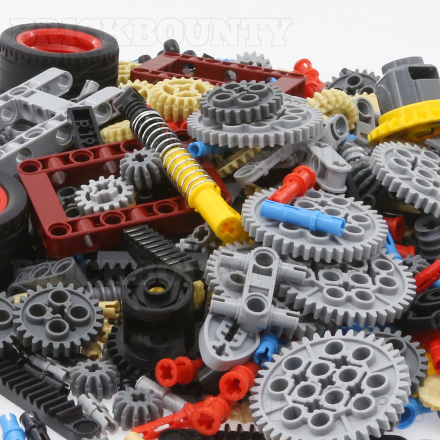 Juego de 846 piezas técnicas compatibles con el juego técnico, marco de ruedas de neumáticos, haz de elevación y pines, kit de repuesto MOC y STEM para bloques de construcción técnicos