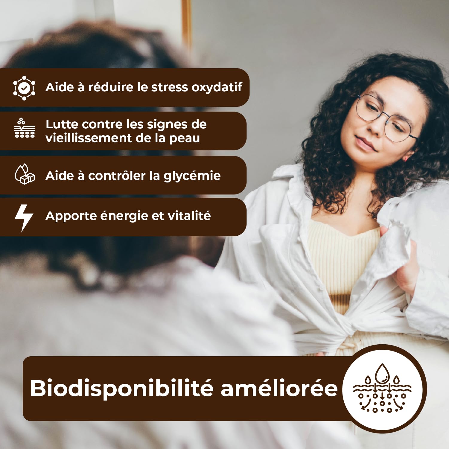 Acide Alpha-Lipoïque R- ALA, Soutien Antioxydant avec Vitamine C et E - Aide à la Gestion du Poids - Aide à réduire le stress oxydatif