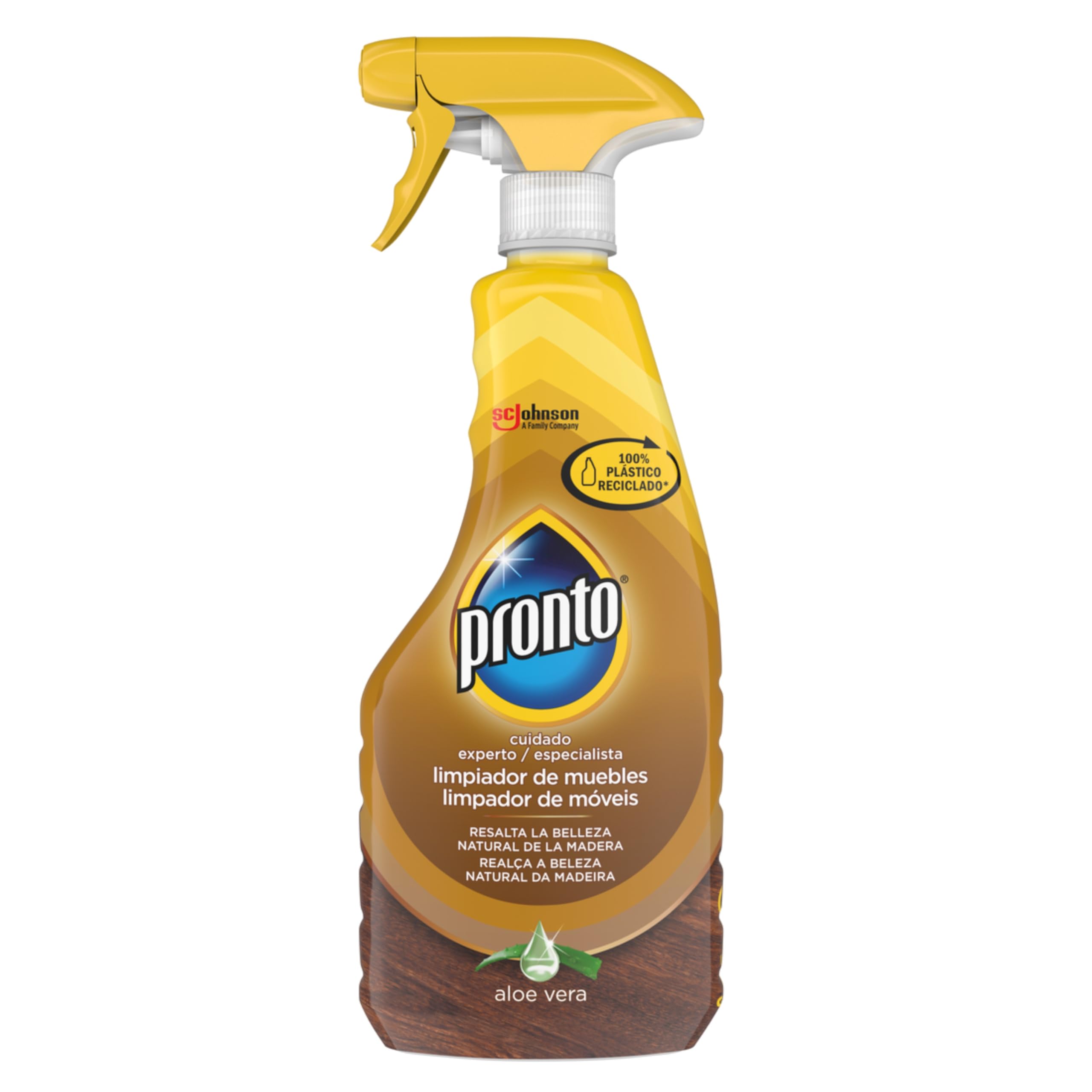 Pronto - Pistola Aloe Vera, Limpiador Multiusos 5 En 1 Para Muebles Y, Madera, 500 Ml