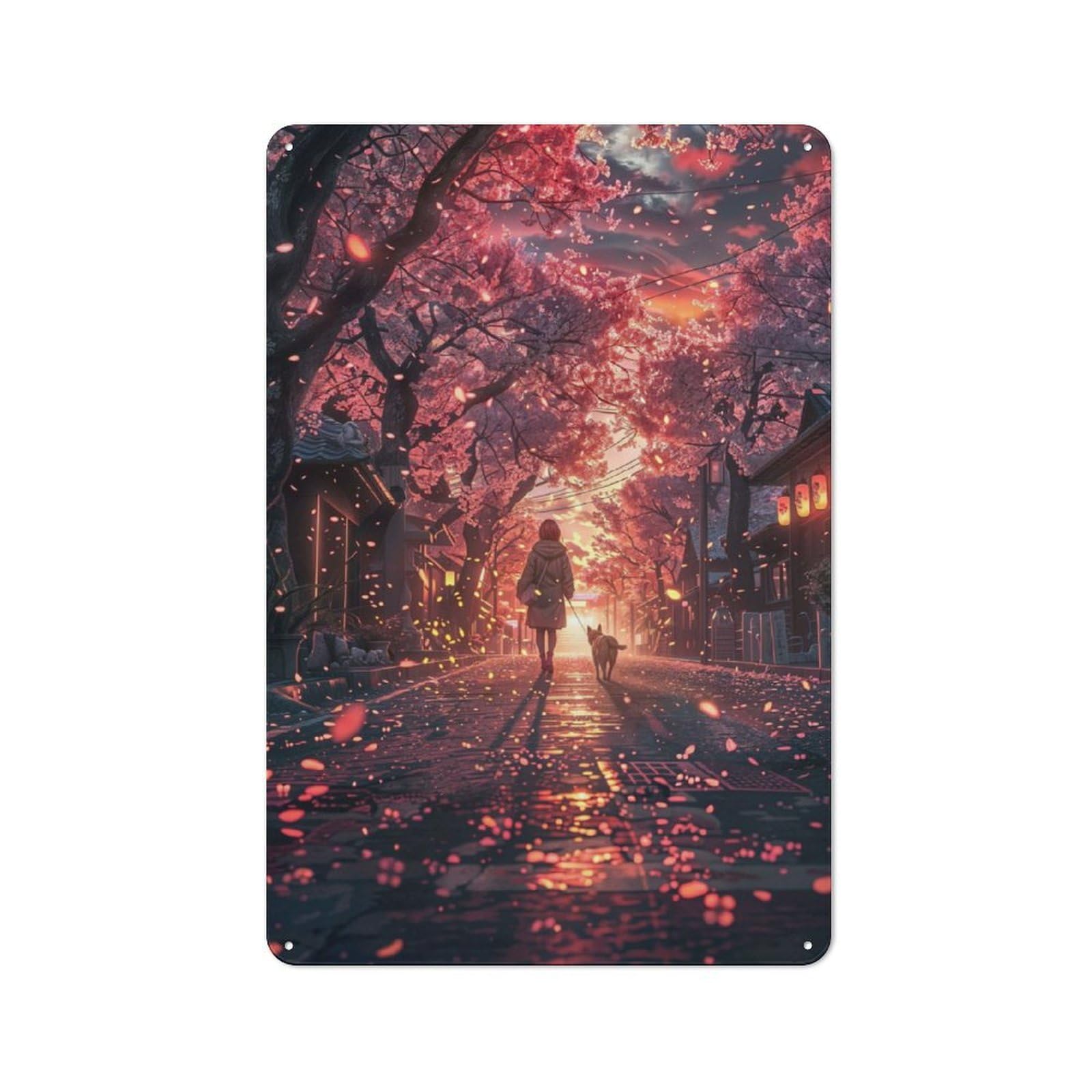 Junmoney Girls Anime In Japan Vintage Tin Sign 30X20cm With For Man Cave Or Games Room, For Games Room Collectors