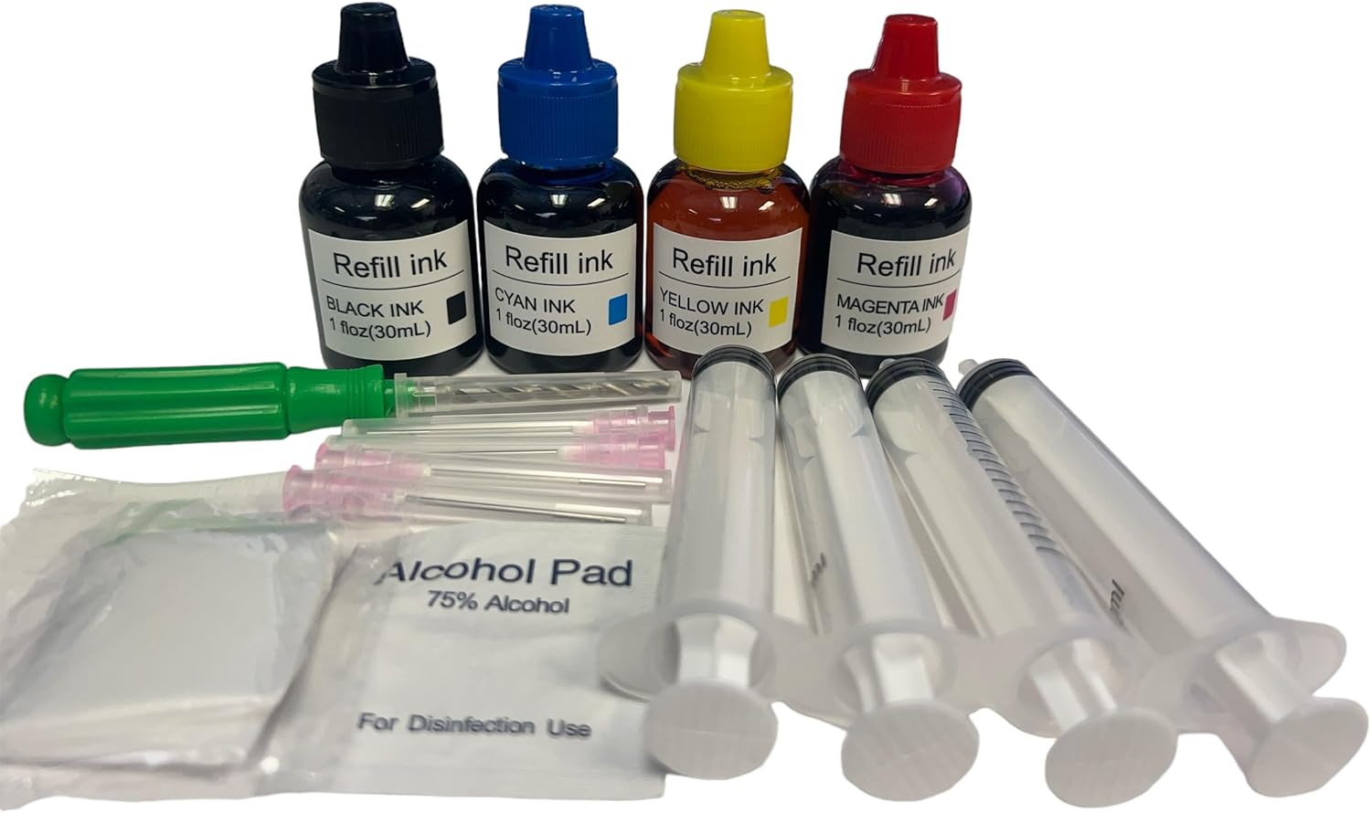 Kit Rifornimento Stampanti Canon Kit Ricarica Inchiostro 4x30 Ml Per Canon PG-245 CL-246 - Compatibile Con PIXMA MG2420 MG2520 Ecc. Toner Canon Pixma Mx495 - Foto 5