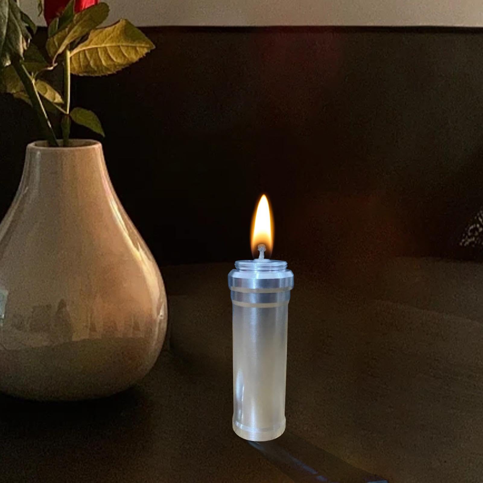 Portable Alcohol Burner Lamp - 30ml Vintage Camping Spirits Light | Lightweight Aluminum Alloy fuell Burner, Lab Equipment Heating for Outdoor Cooking and Camping Activities