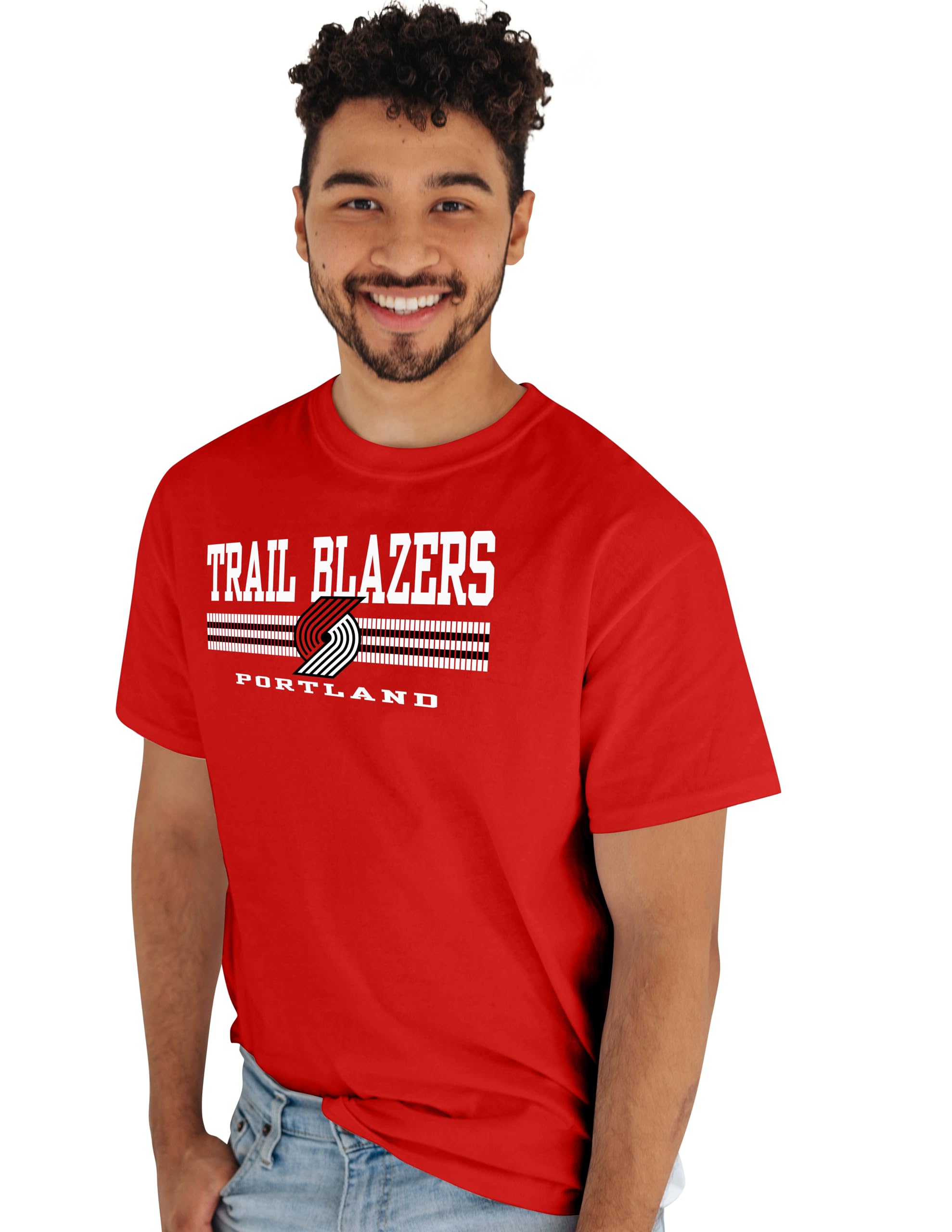 Blue 84 NBA Officially Licensed T-Shirt Basketball Team Color