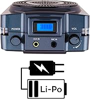 Vista 5 de Amplificador de voz portátil SV 40W con micrófonos