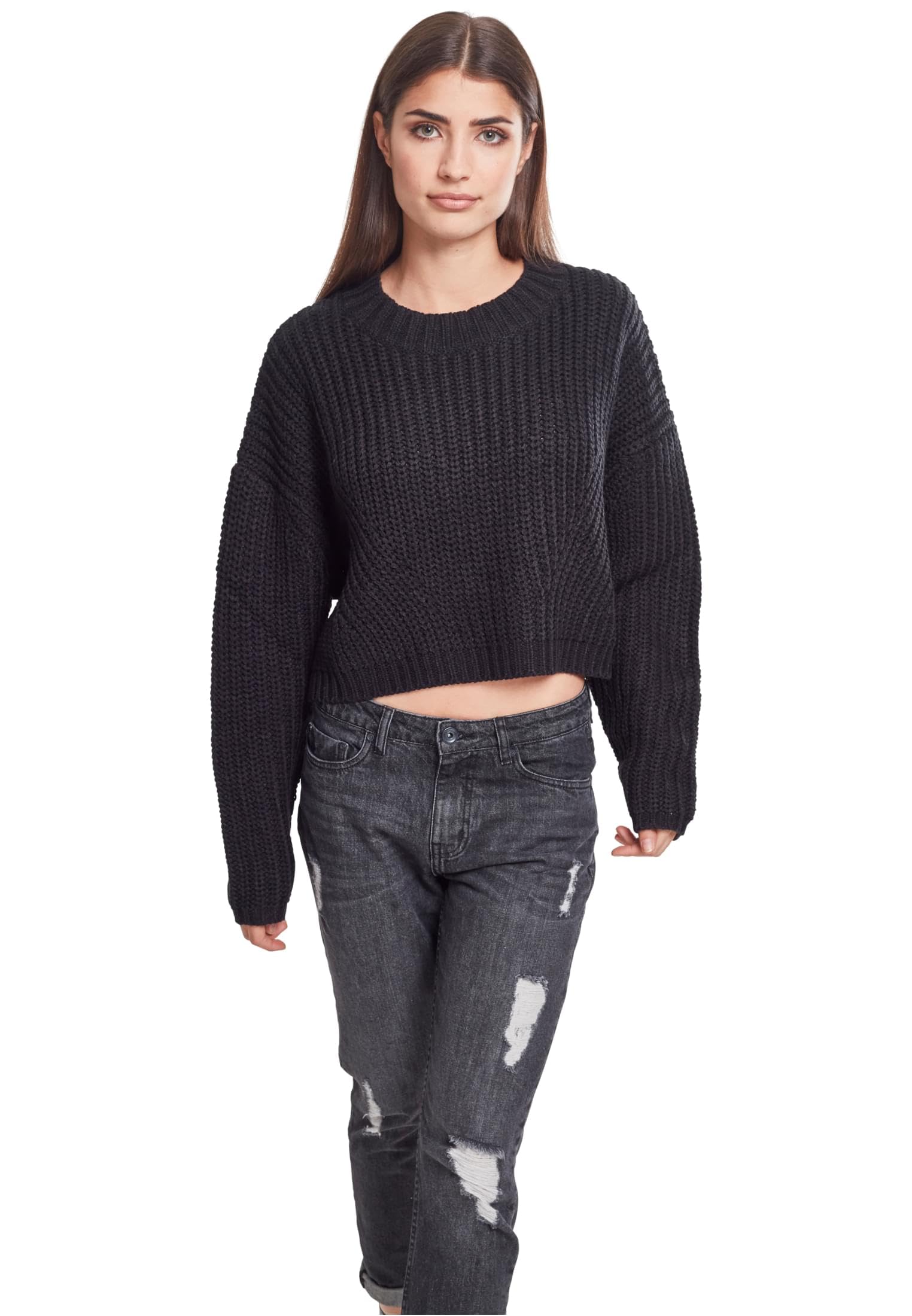 Urban Classics Damen Ladies Wide Oversize Sweater