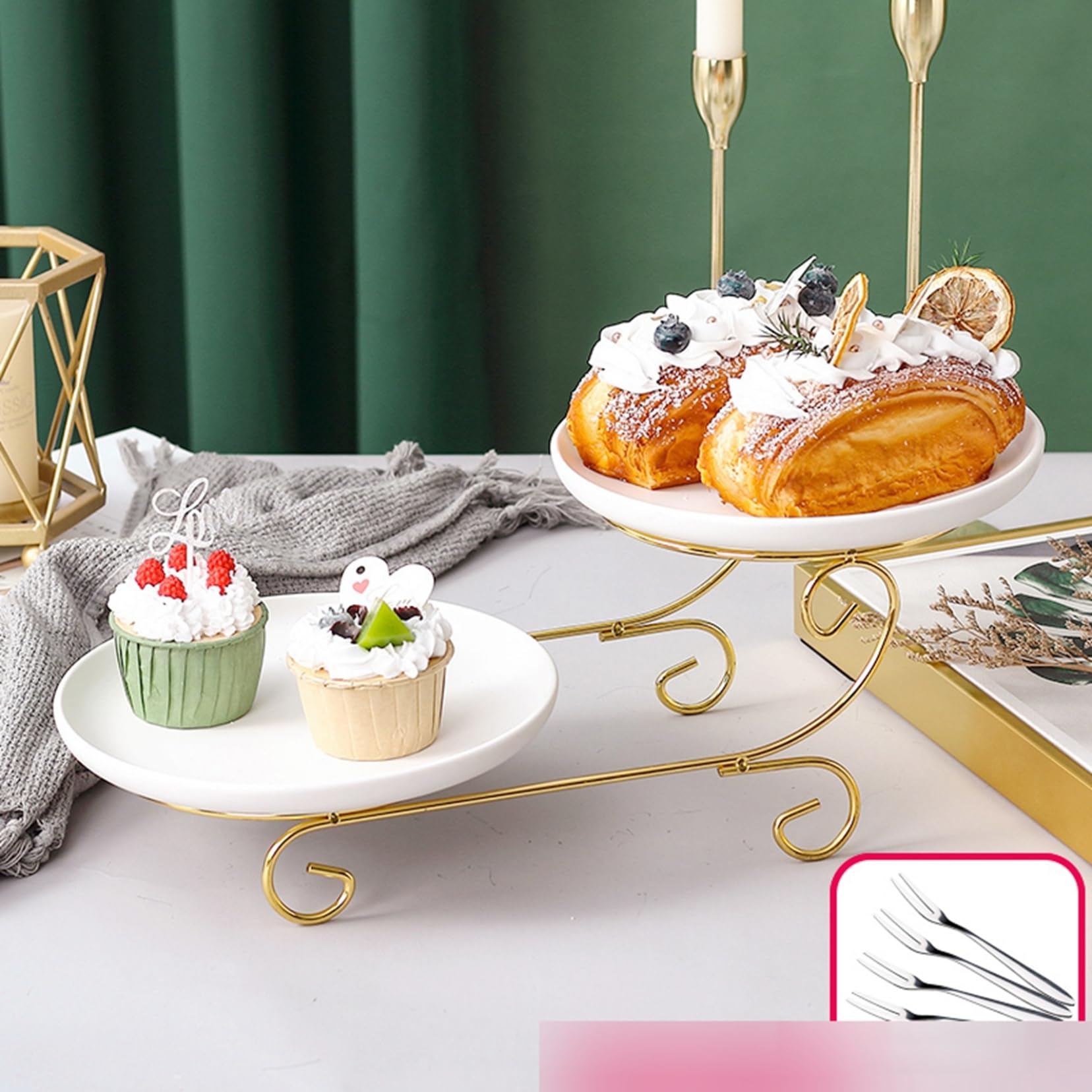 希少廃盤ALESSI BIMBOVELOCE ケーキスタンド