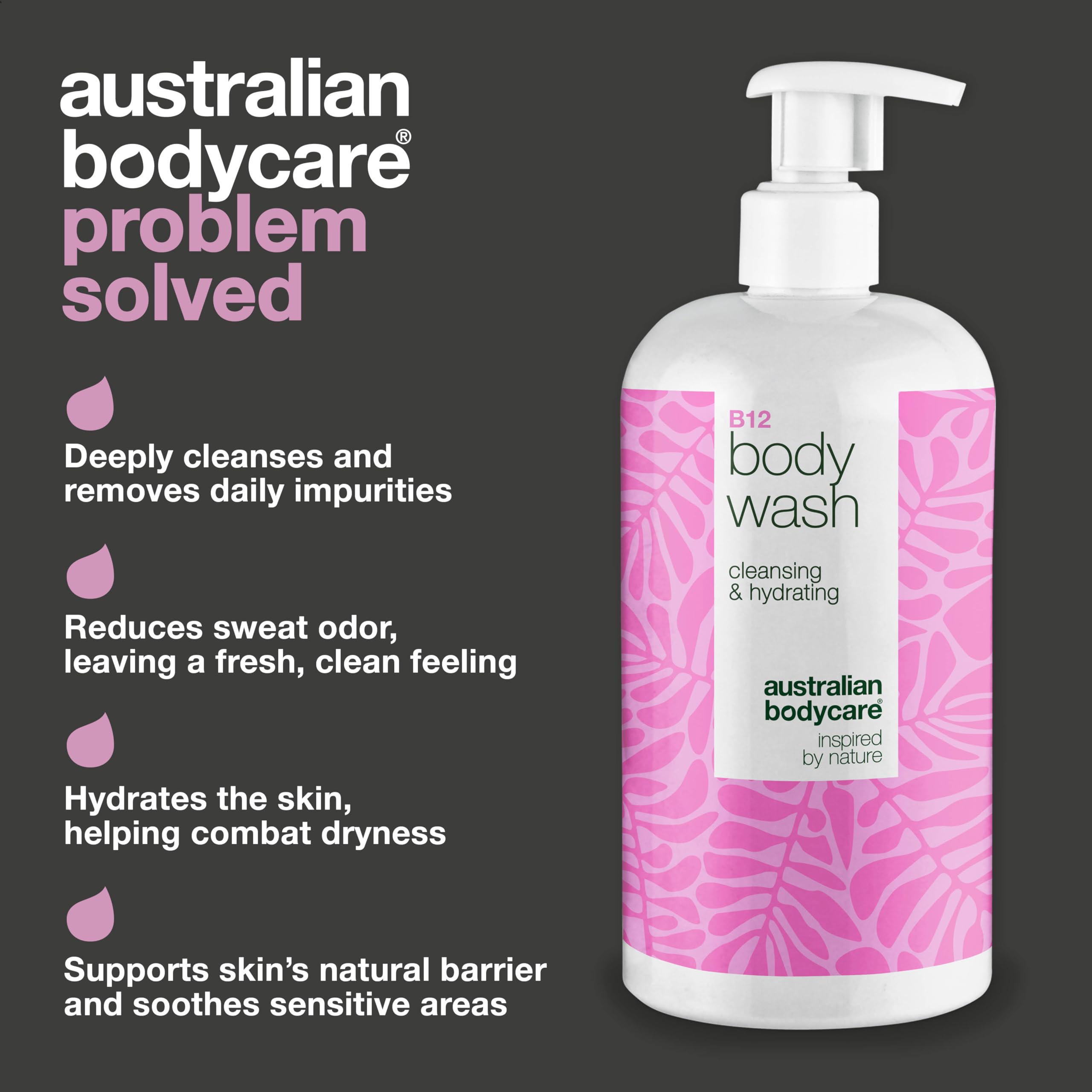 B12 Body Wash 500 ml, Moisturizing Body Wash for Dry & Itchy Skin, Deeply Cleanses & Hydrates, Enriched with Vitamin B12 - Image 3