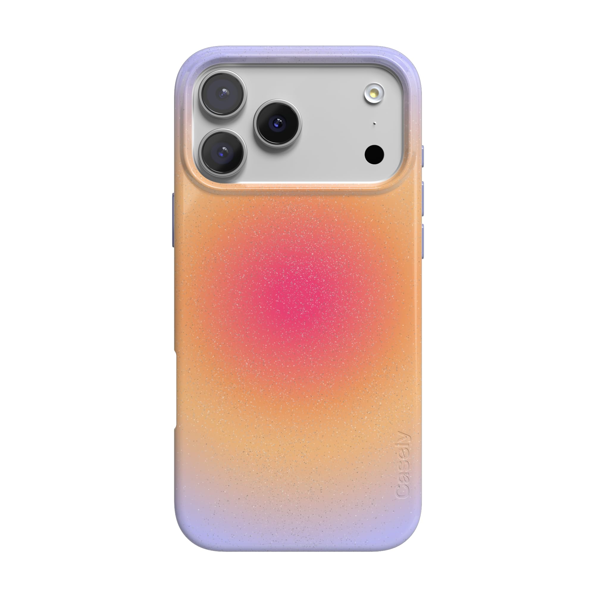 Amazon.com: Casely iPhone 17 Pro Case | Sunset Halo | Rainbow Aura