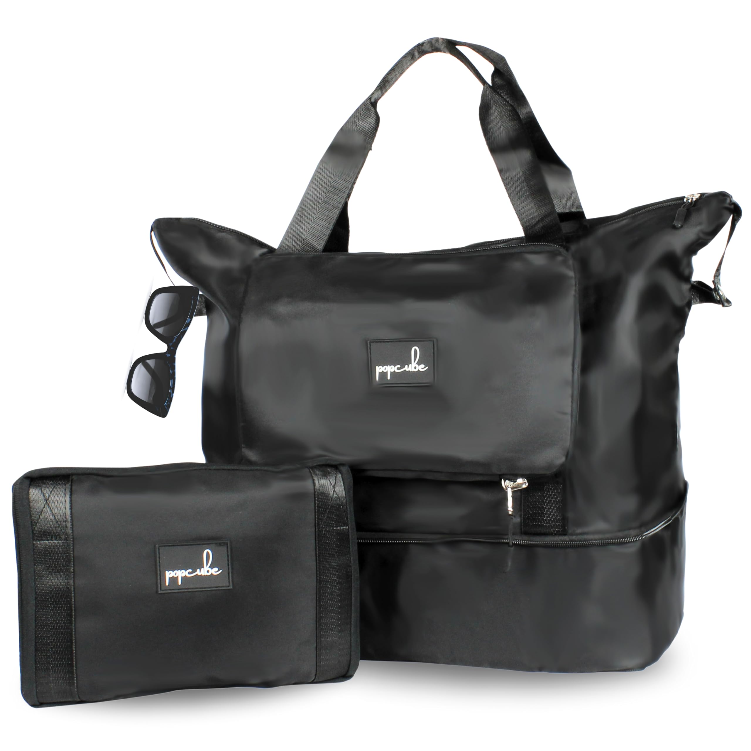 POPCUBE Premium Foldable Bag for Travel for Women-Folding Bags for Travelling-Big Foldable Travel Bag-Foldable Duffle Bags for Travel-Travel Bag for Women-Multipurpose Foldable Bags for Travelling. (B0D34RR6K8) Amazon Price History, Amazon Price Tracker