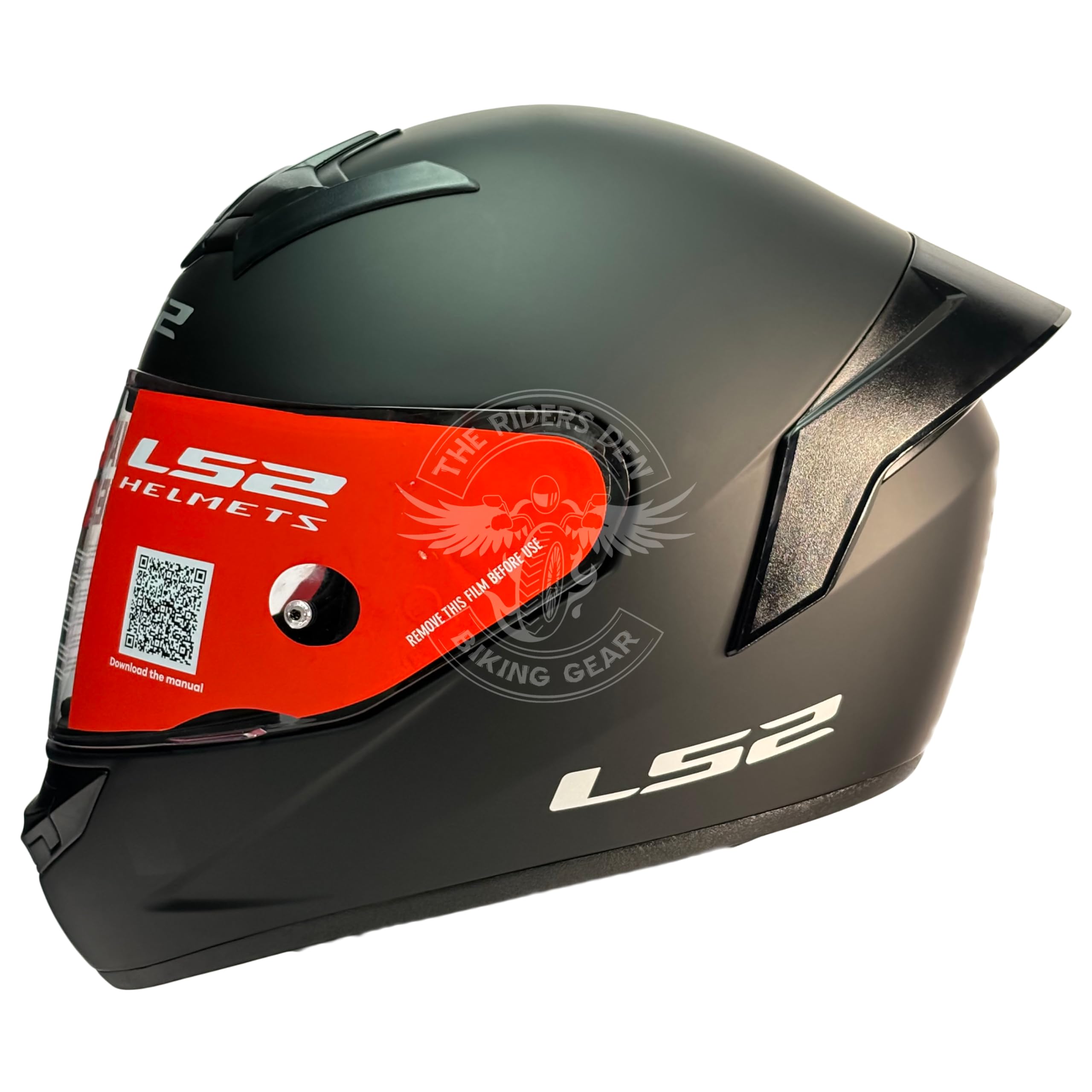ls2 ff352 solid motorbike helmet Helmets - Rookie - - Matt Black | Single Clear Visor | Sharp 4 Star Rated | ECE and ISI Certified | Full Face | with Anti Fog Lens | XL face off Color:9974 OPTIC BLACK Camera Backpacks – Secure, Crayfish Lure