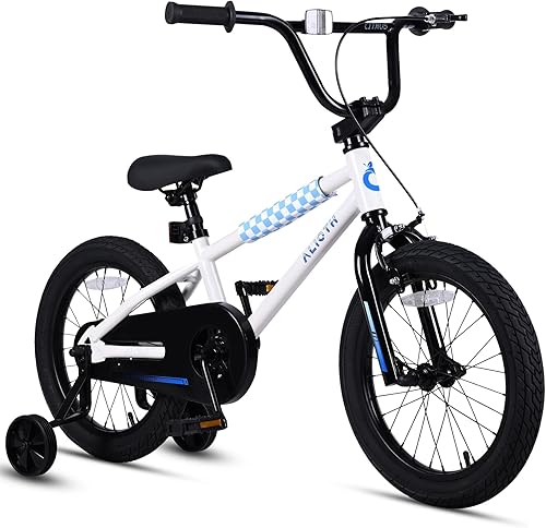 Miniatura 18 de BMX Style 12, 14, 16 pulgadas, ruedas de entrenamiento para niños, bicicleta de 20 pulgadas con soporte para niños y niñas de 2 a 14 años, posavasos