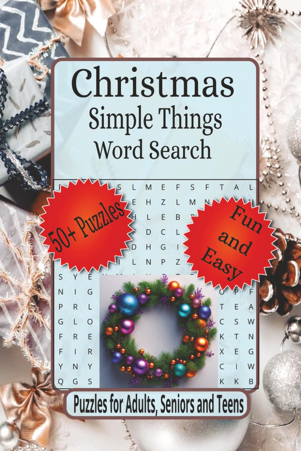 Christmas Simple Things word Search: Word Searches with Easy-to-Read Print about, Holiday Word Search, Festive Brain Games, Stocking Stuffer and More| ... (Christmas Word Search Collection)