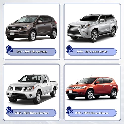 Miniatura 5 de Bota de barra de acoplamiento, repuesto para soporte interior de barra de acoplamiento, bota de piñón y fuelles compatible con Acura RL, Honda