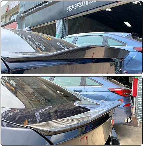 Miniatura 2 de Alerón de maletero de fibra de carbono para BMW Serie 4 F36 Gran Coupé 2014-2019 Spoiler 420i 428i 435i 440i 4Door Rear Boot Lid Highkick Wing Lip