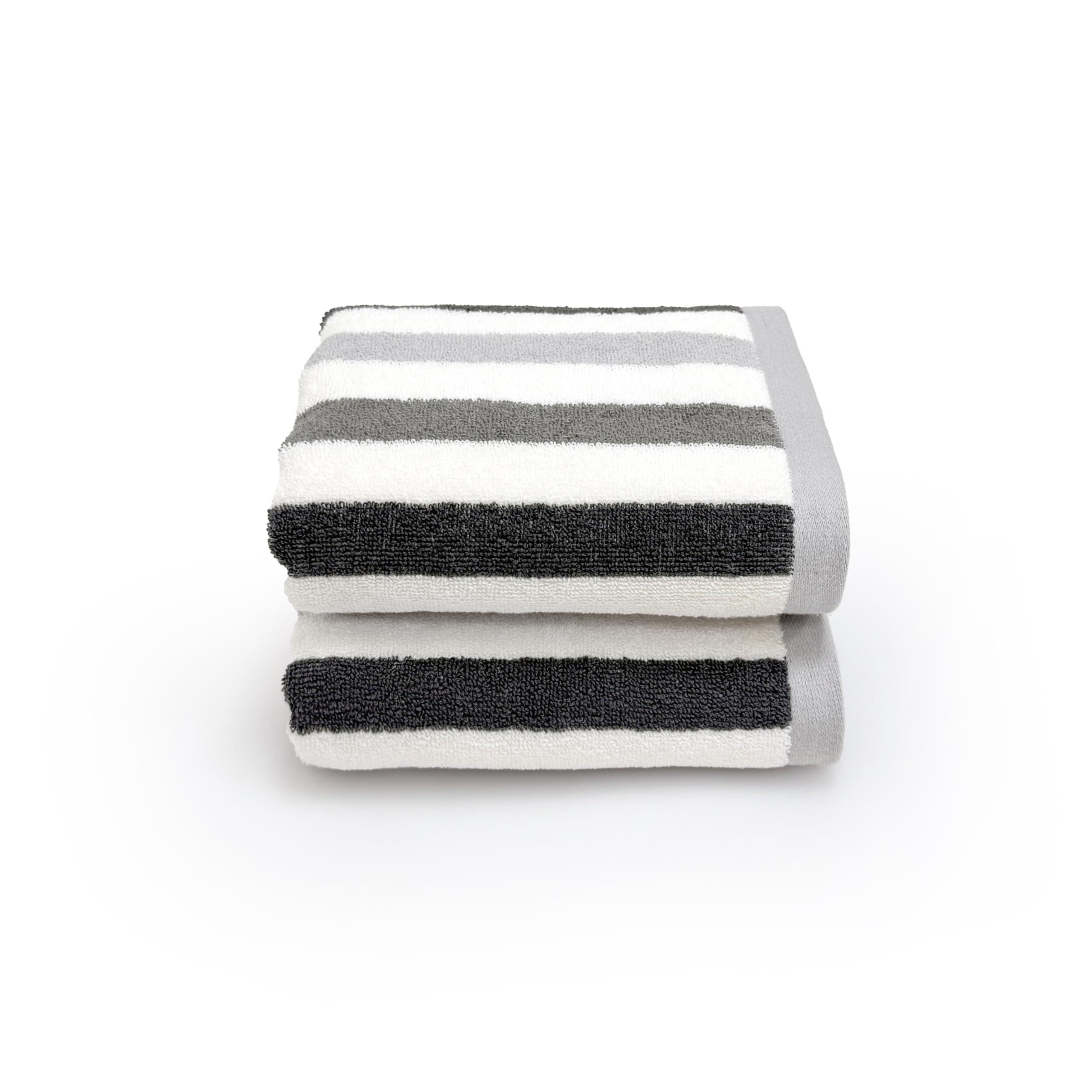 Allure Bath Fashions Hand Towel 2 Pack - Grey - Cotton
