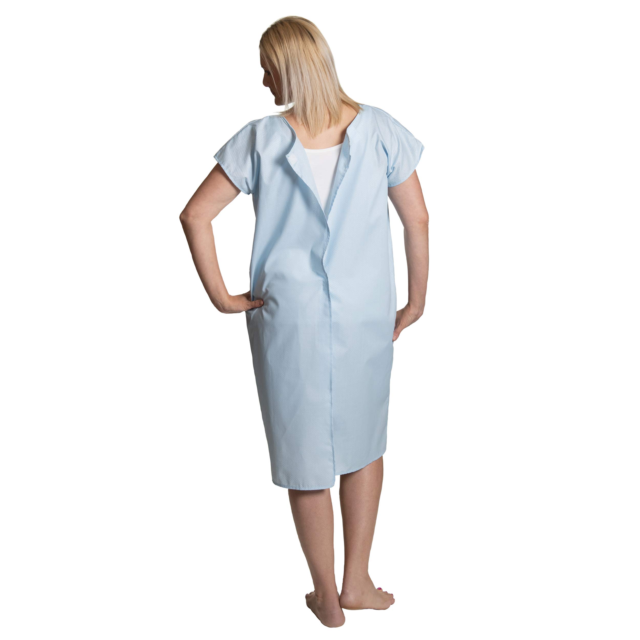 3/4 Open Patient Gown Adaptive Clothing Size: Extra Large