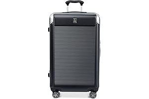 Travelpro: Platinum Elite Hardside Expandable Checked Luggage, 8 Wheel Spinner, TSA Lock Case