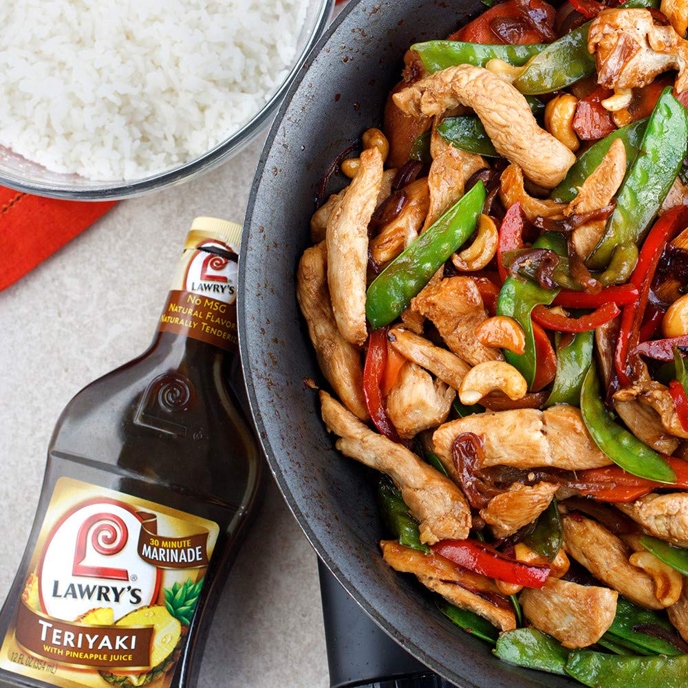 Lawry's Teriyaki With Pineapple Juice Marinade, 12 fl oz Buy Online in
