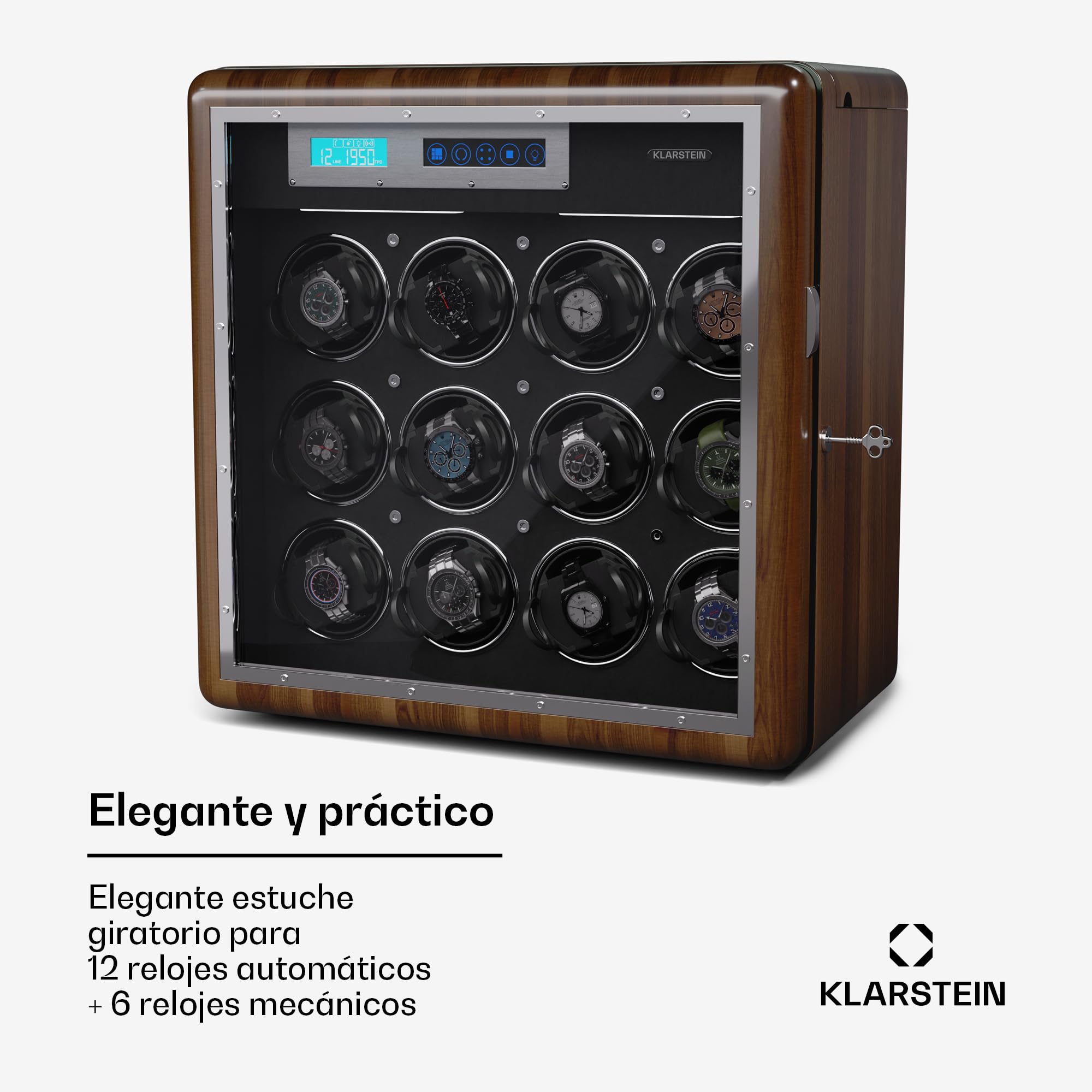 Vitrina Cajas Giratorias Para Relojes Rolex Submariner Caja