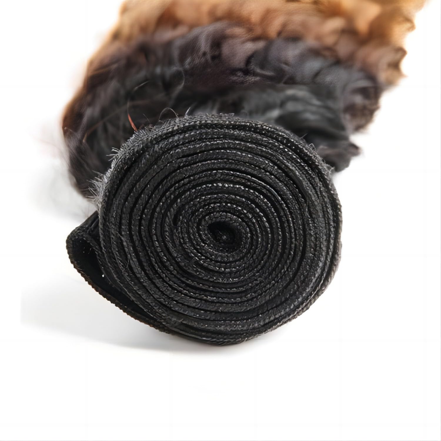 One Bundle Human Hair 18 Inch Deep Wave Human Hair Single Bundle 100g Omber 1B/4/30 Weave Unprocessed Brazilian Virgin Quick Weave Hair Extension for Black Women