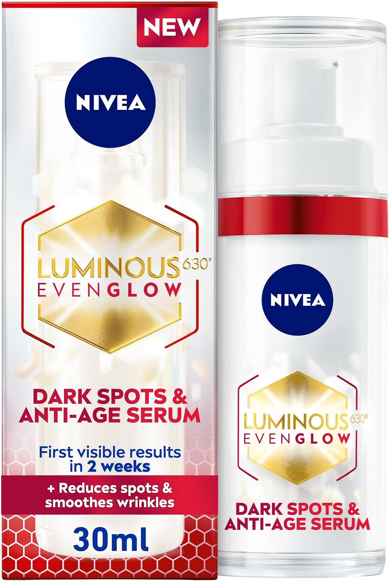 NIVEA Luminous Even Glow Anti-age Serum