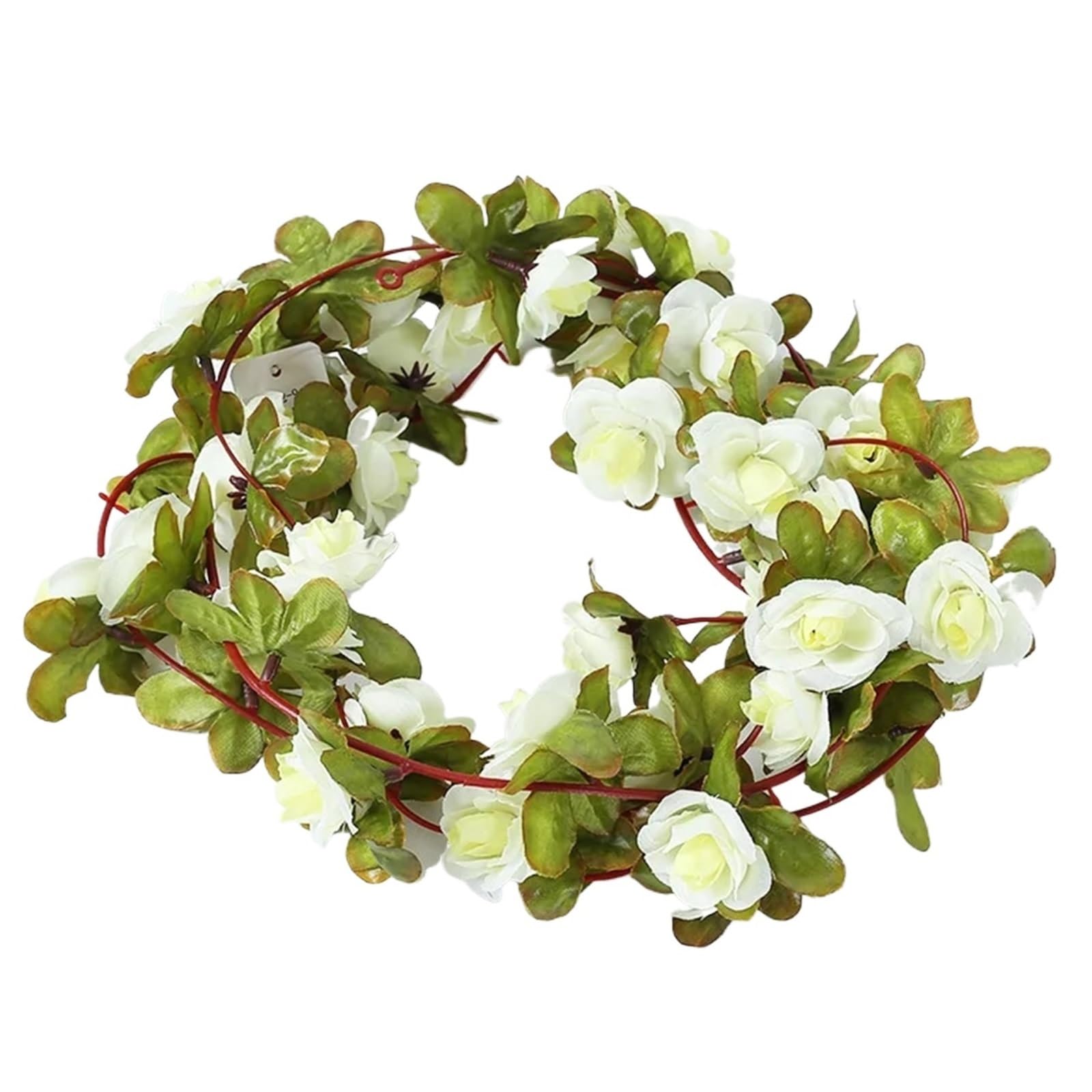 Ayztantine artificial flowers Silk Artificial Flowers Garland Rose Vine Hanging Wedding Home Garden Wall Christmas Decoration Arch Fake Plant Garlands