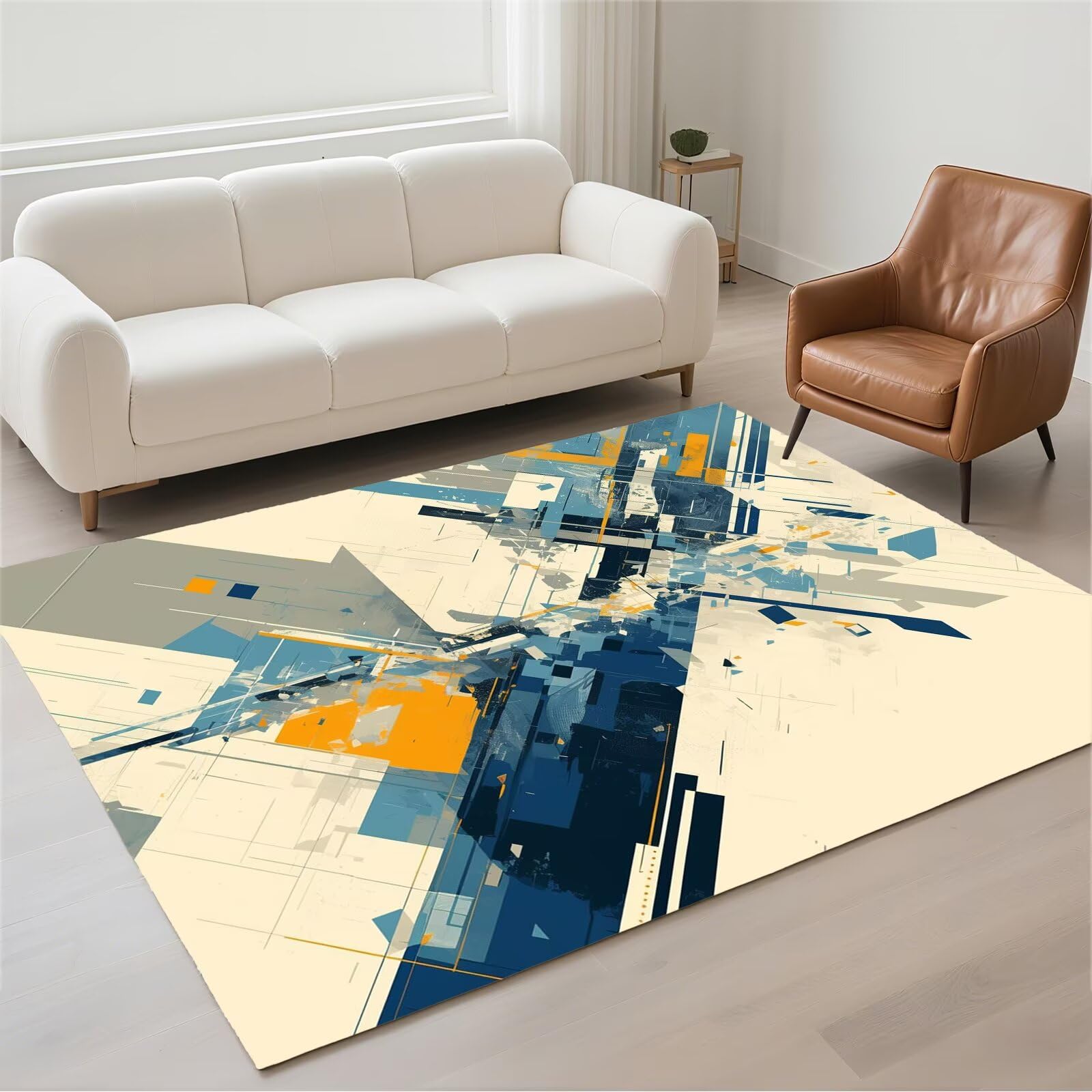 Tapis antidérapant lavable pour éviter les glissades, petit tapis de salon 60x90