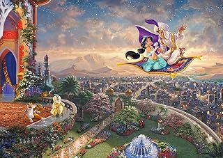 Comprar Schmidt Spiele- Thomas Kinkade Disney Aladdin - Puzzle (1000 piezas), Color carbón (CSG59950), Exclusivo en Amazon