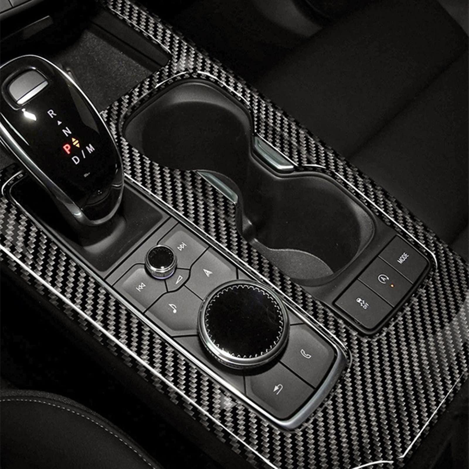 Konsole Schaltkasten Rahmen Abdeckung für Cadillac XT4 2018 2019-2022 Schwarz