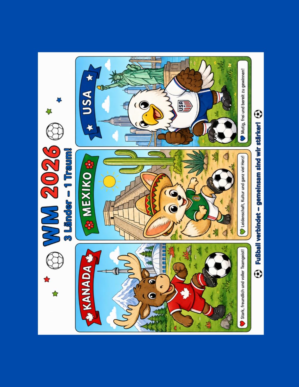 WM 2026 Malspaß für Kinder