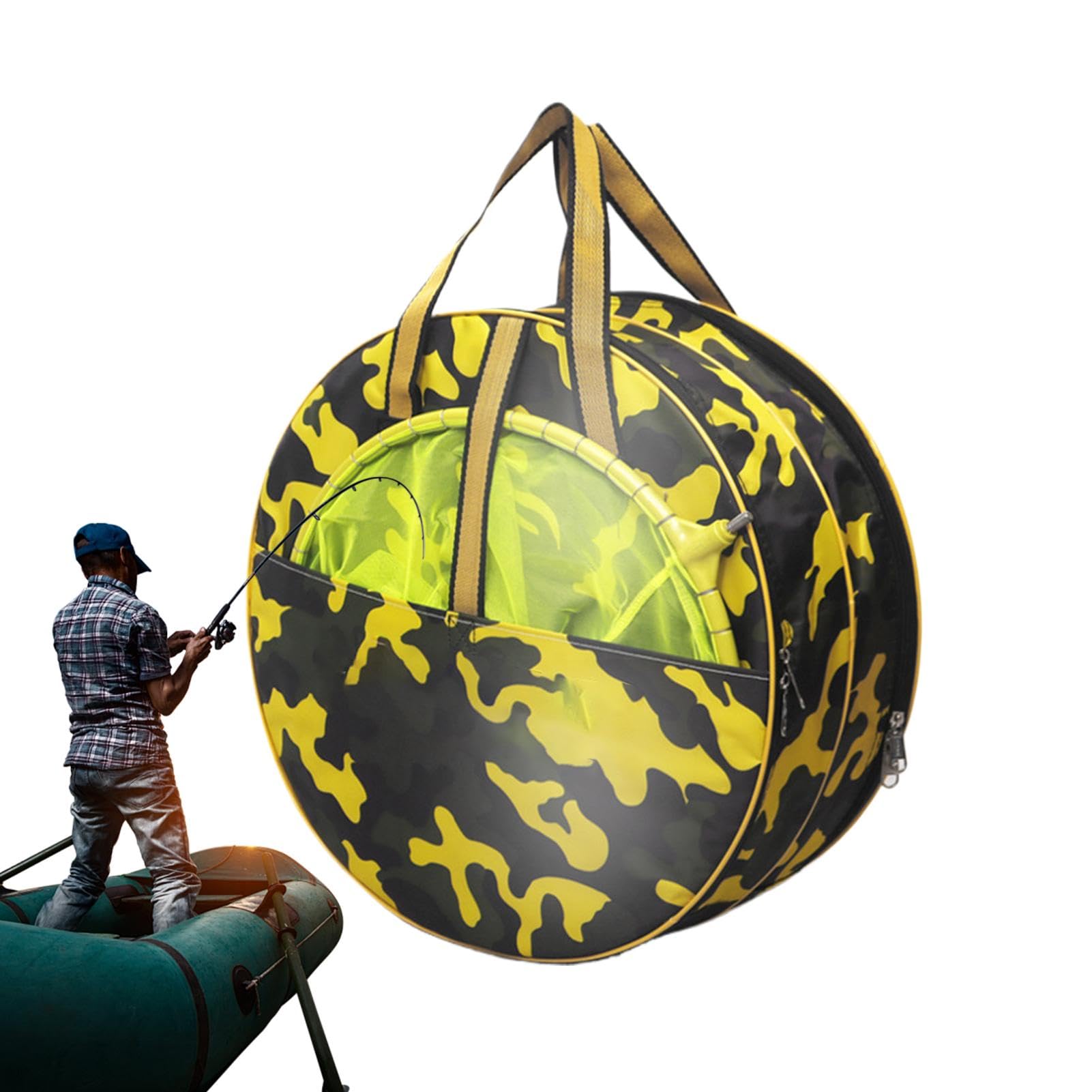 Carrete Bag, impermeable Fishing Carrete Case, gran capacidad Pesca Tackle