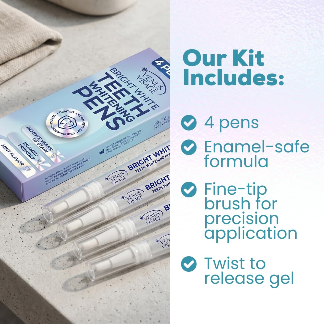 Venus Visage Teeth Whitening Pen - Whiten Teeth Fast -3