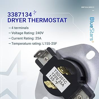 Whirlpool BlueStars Dryer Repair Kit - Replaces Whirlpool
