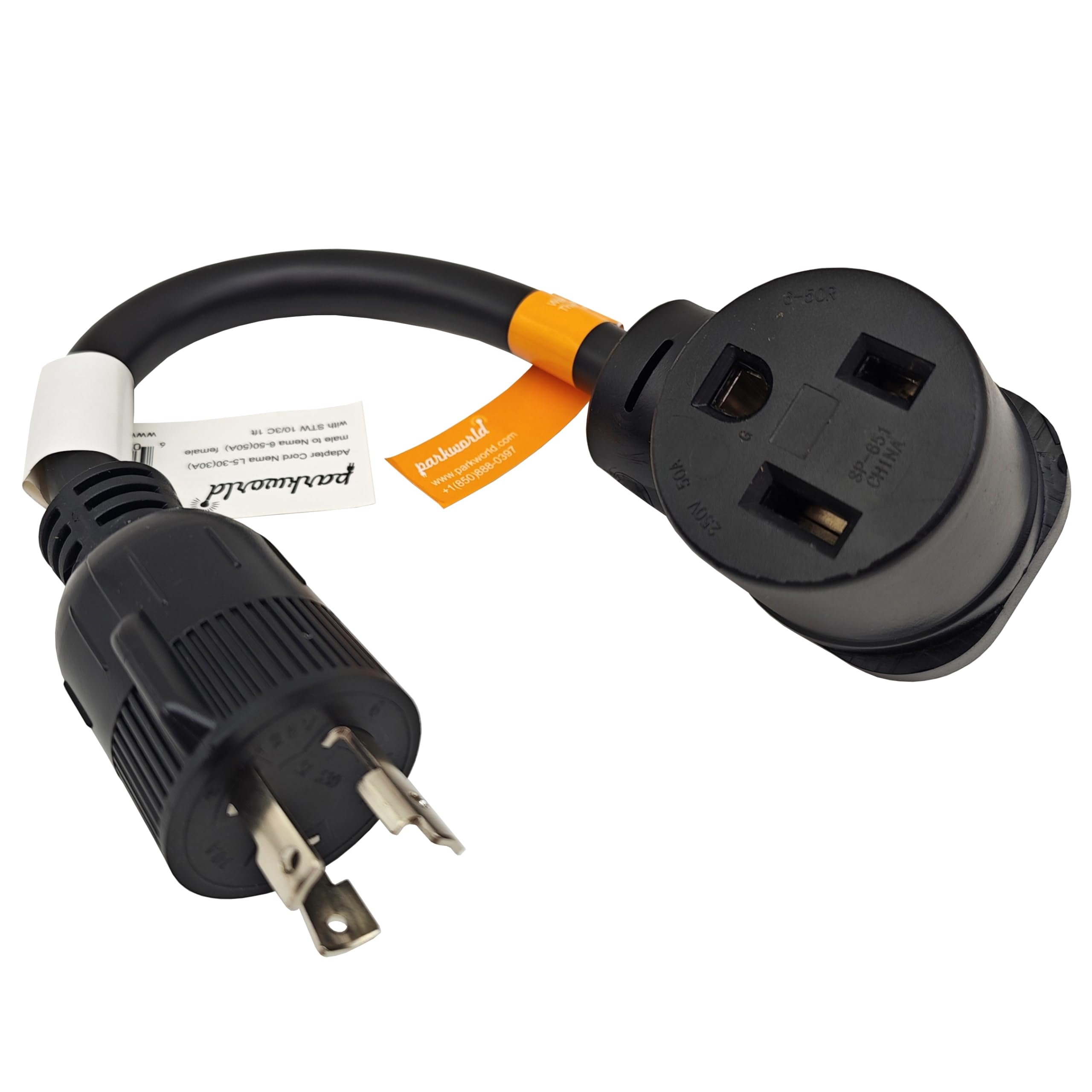 Amazon.com: Parkworld 691951 Power Adapter Cord 3-Prong Generator