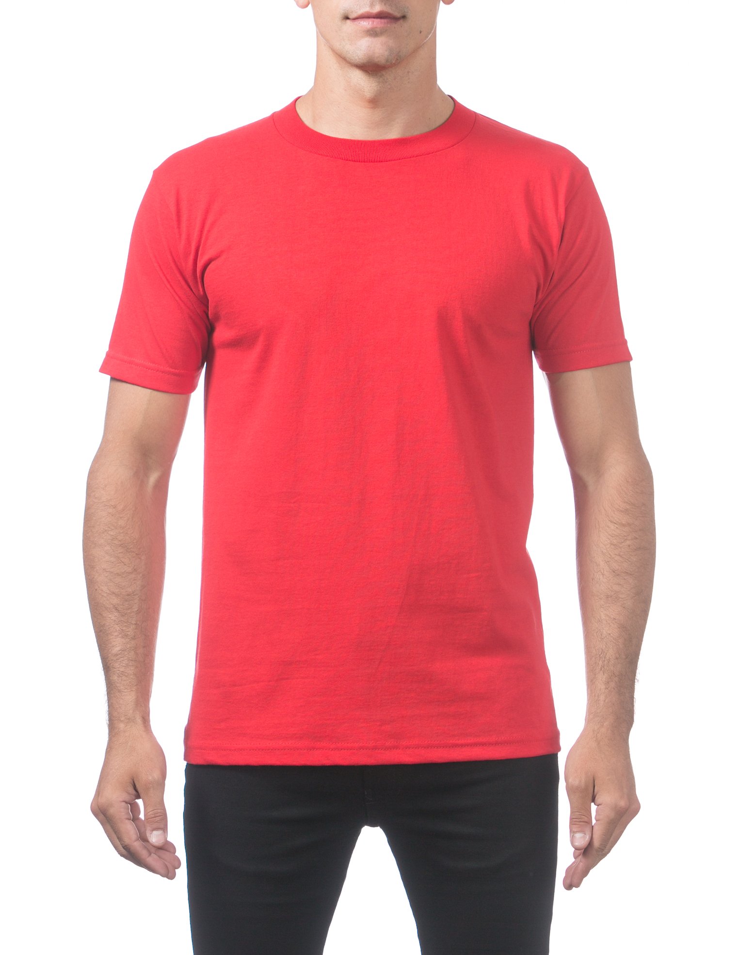 Pro Club Mens Classic, Red, Large