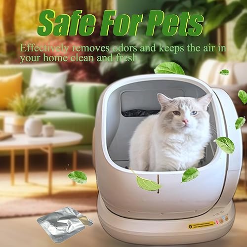 Odor Remover Compatible with MeoWant Self-Cleaning Cat Litter Box, Cat Toilet Odor Control Deodorant Gel for MeoWant Automatic Litter Box, Litter Deodorizer