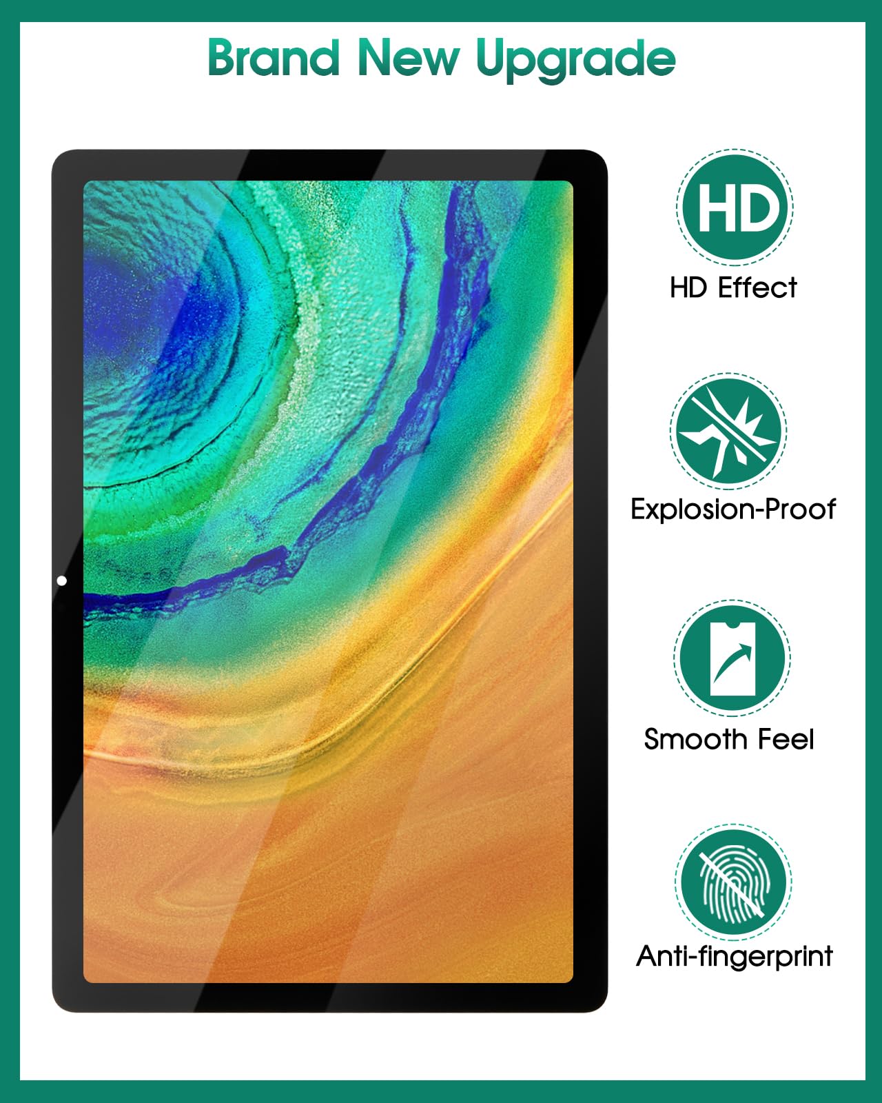Écran de rechange Samsung Galaxy Tab A9+ LCD Affichage Digitizer Assemblage SM-X210 SM-X215 SM-X216B Noir