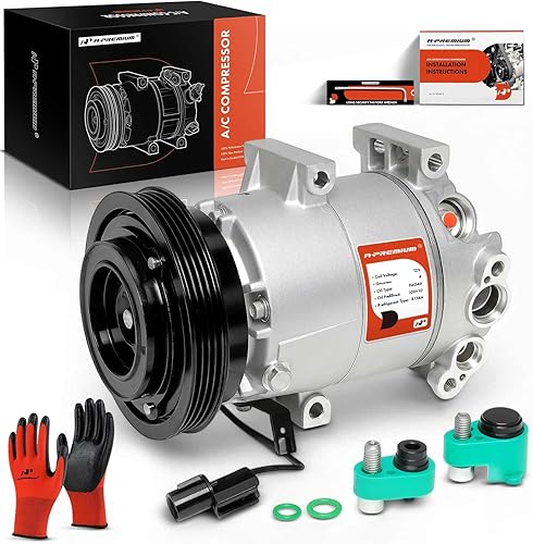 A-Premium Compresor A/C con embrague compatible con Hyundai Accent 1.6L 2010-2011