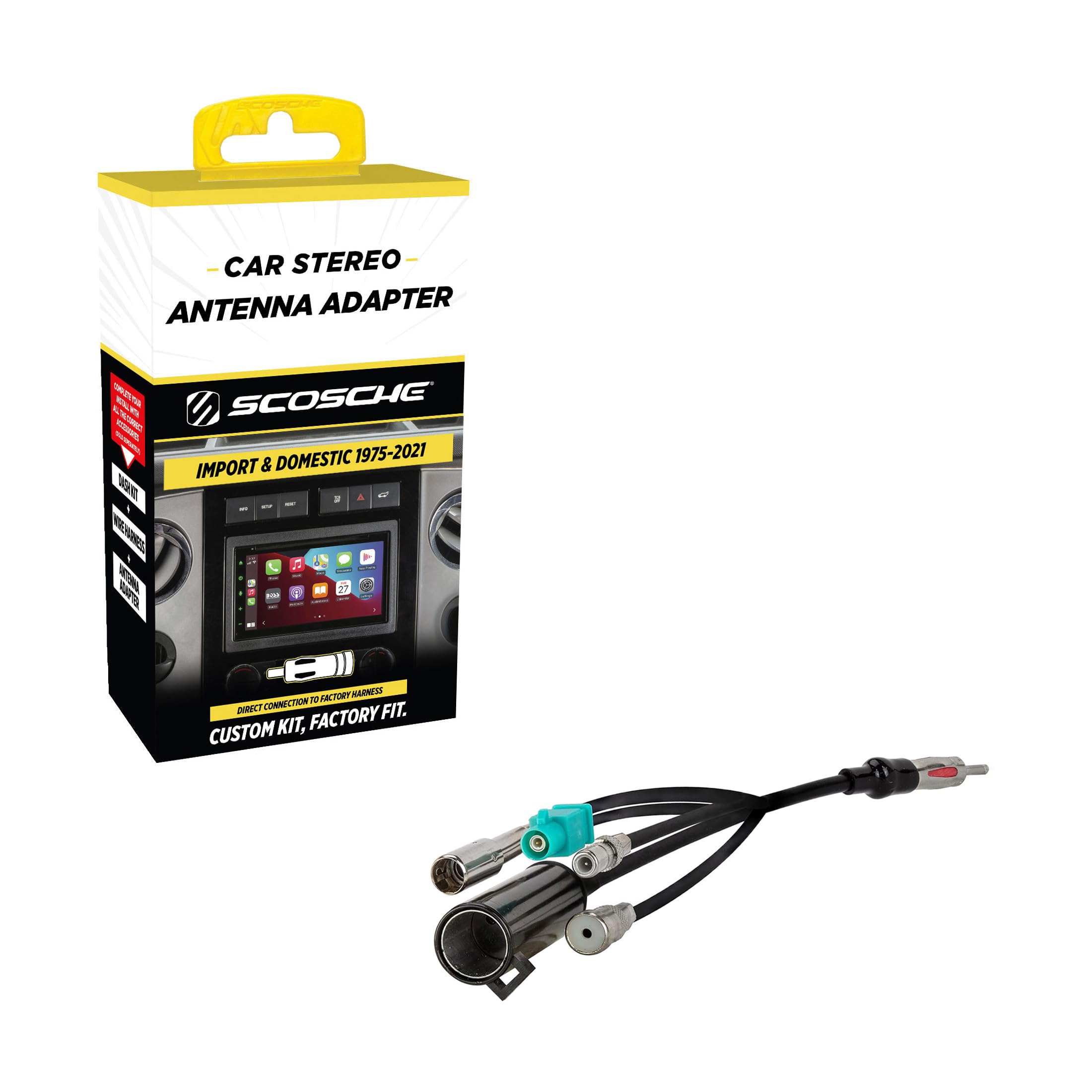 Scosche UAA3 Multi-Vehicle Antenna Adapter