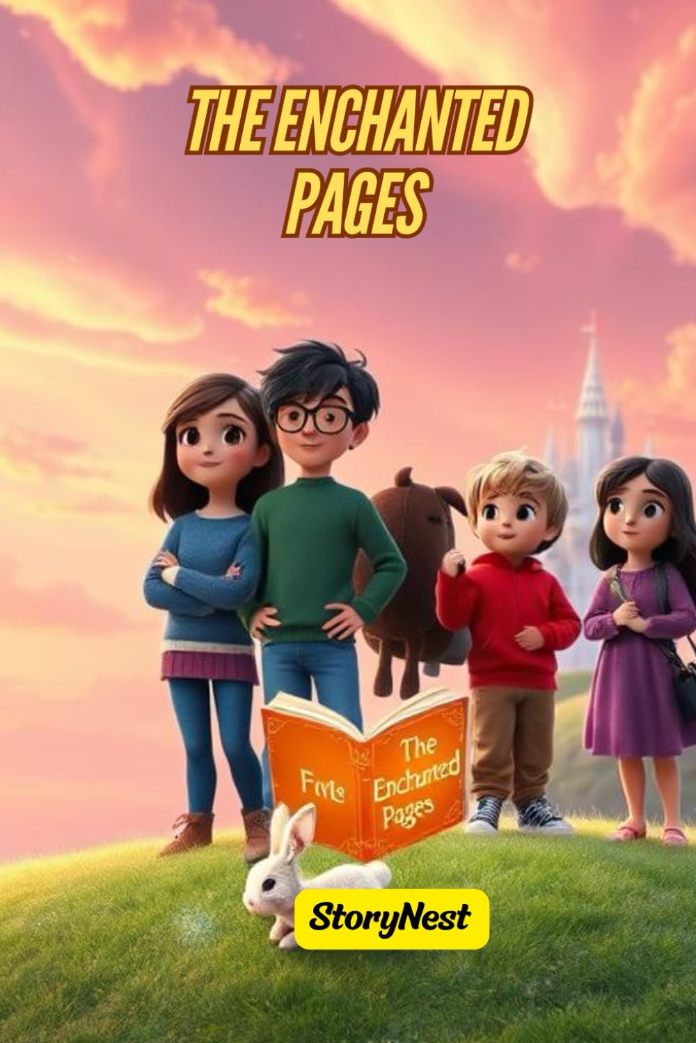 The Enchanted Pages: A Magical Adventure Story for Kids About Friendship, Imagination, and the Power of Reading